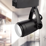 Светильник на штанге Эра TR12-GU10 BK цвет плафона/подвески Черный, цвет арматуры Черный-2