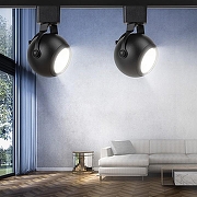 Светильник на штанге Эра TR35-GU10 BK цвет плафона/подвески Черный, цвет арматуры Черный-5