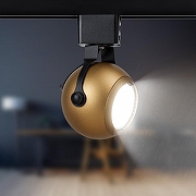 Светильник на штанге Эра TR35-GU10 MG цвет плафона/подвески Золото, цвет арматуры Черный-4