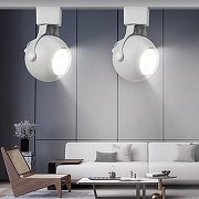 Светильник на штанге Эра TR35-GU10 WH цвет плафона/подвески Белый, цвет арматуры Белый-5