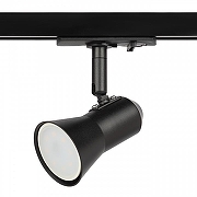 Светильник на штанге Эра TR37-GU10 BK цвет плафона/подвески Черный, цвет арматуры Черный-1