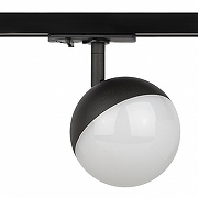 Светильник на штанге Эра TR42-GX53 BK цвет плафона/подвески Белый, Черный, цвет арматуры Черный