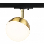 Светильник на штанге Эра TR42-GX53 BS цвет плафона/подвески Белый, Золото, цвет арматуры Черный-1