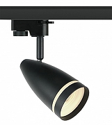 Светильник на штанге Эра TR49 - GU10 BK цвет плафона/подвески Черный, цвет арматуры Черный