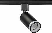 Светильник на штанге Эра TR77 - GU10 BK цвет плафона/подвески Черный, цвет арматуры Черный