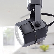 Светильник на штанге Эра TR9-GU10 BK цвет плафона/подвески Черный, цвет арматуры Черный-6