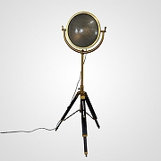 Торшер Imperiumloft TRIPOD TRIPOD01 цвет плафона/подвески Золото, Прозрачный, цвет арматуры Золото, Черный-9