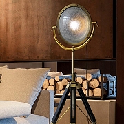 Торшер Imperiumloft TRIPOD TRIPOD01 цвет плафона/подвески Золото, Прозрачный, цвет арматуры Золото, Черный-15
