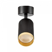Спот Lampit RIN TS TK10-C1 BK+GD цвет плафона/подвески Золото, Черный, цвет арматуры Черный-3