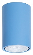 Накладной светильник TopDecor Tubo 6 Tubo6 P1 18 цвет Голубой