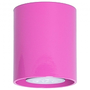 Накладной светильник TopDecor Tubo 8 Tubo8 P1 28 цвет Розовый