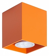 Накладной светильник TopDecor Tubo 8 SQ Tubo8 SQ P1 17 цвет Оранжевый