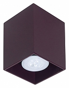 Накладной светильник TopDecor Tubo8 SQ Tubo8 SQ P1 23 цвет плафона/подвески Фиолетовый, цвет арматуры Фиолетовый