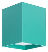 Накладной светильник TopDecor Tubo 8 SQ Tubo8 SQ P1 24 цвет Зеленый