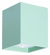 Накладной светильник TopDecor Tubo 8 SQ Tubo8 SQ P1 30 цвет Зеленый