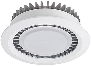 Встраиваемый светильник Lucia Tucci Lucia Tucci TURBO 142.1-10W-WT/GR цвет плафона/подвески Светло-серый, цвет арматуры Белый, Серый