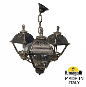 Подвесной светильник Fumagalli Cefa U23.120.S30.BXF1R цвет плафона/подвески Прозрачный, цвет арматуры Бронза-1