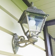 Светильник на штанге Fumagalli Cefa U23.131.000.BXF1R цвет плафона/подвески Прозрачный, цвет арматуры Бронза-1