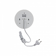 Настольная лампа-ночник Volpe ULI-Q302 UL-00000299 цвет плафона/подвески Прозрачный, цвет арматуры Черный-2