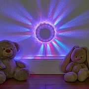 Настольная лампа-ночник Volpe ULI-Q302 UL-00000299 цвет плафона/подвески Прозрачный, цвет арматуры Черный-3