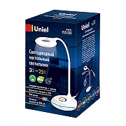 Настольная лампа офисная Uniel TLD-535 UL-00001496 цвет плафона/подвески Белый, цвет арматуры Белый-4