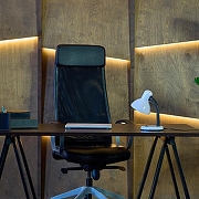 Настольная лампа офисная Uniel Universal UL-00001805 цвет плафона/подвески Белый, цвет арматуры Белый, Черный-3