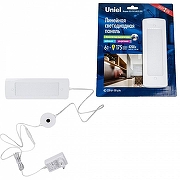 Накладной светильник Uniel Silver UL-00002886 цвет плафона/подвески Белый, цвет арматуры Белый-9