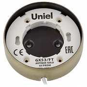 Накладной светильник Uniel GX53/FT UL-00003738 цвет Золото
