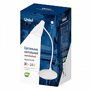 Настольная лампа офисная Uniel TLD-559 UL-00004141 цвет плафона/подвески Белый, цвет арматуры Белый-4