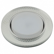 Встраиваемый светильник Fametto DLS-L156 UL-00005321 цвет плафона/подвески Прозрачный, цвет арматуры Хром