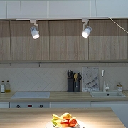 Светильник на штанге Volpe ULB-Q274 UL-00005923 цвет плафона/подвески Белый, цвет арматуры Белый-3