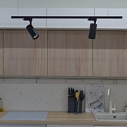 Светильник на штанге Volpe ULB-Q276 UL-00005939 цвет плафона/подвески Черный, цвет арматуры Черный-6