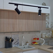 Светильник на штанге Volpe ULB-Q276 UL-00005939 цвет плафона/подвески Черный, цвет арматуры Черный-8