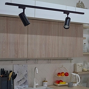 Светильник на штанге Volpe ULB-Q276 UL-00005943 цвет плафона/подвески Черный, цвет арматуры Черный-8