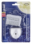 Ночник Uniel DTL-315 UL-00007052 цвет плафона/подвески Прозрачный, цвет арматуры Белый-2