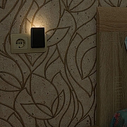 Ночник Uniel DTL-320 UL-00007222 цвет плафона/подвески Черный, цвет арматуры Черный-7