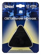 Ночник Uniel DTL-320 UL-00007224 цвет плафона/подвески Черный, цвет арматуры Черный-4
