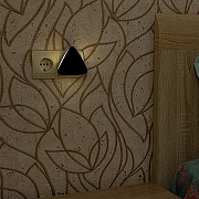 Ночник Uniel DTL-320 UL-00007224 цвет плафона/подвески Черный, цвет арматуры Черный-7