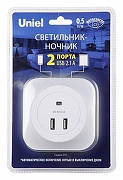 Ночник Uniel DTL-321 UL-00007348 цвет плафона/подвески Белый, цвет арматуры Белый-4