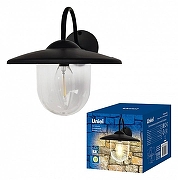 Светильник на штанге Uniel UL-00007863 цвет плафона/подвески Прозрачный, цвет арматуры Черный