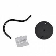 Светильник на штанге Uniel UL-00007863 цвет плафона/подвески Прозрачный, цвет арматуры Черный-4