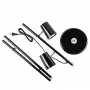 Торшер Uniel ULM-T600 UL-00010174 цвет плафона/подвески Черный, цвет арматуры Черный-1