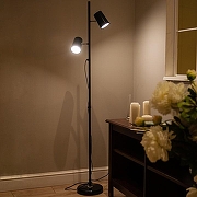 Торшер Uniel ULM-T600 UL-00010174 цвет плафона/подвески Черный, цвет арматуры Черный-8