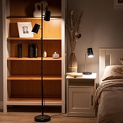 Торшер Uniel ULM-T600 UL-00010174 цвет плафона/подвески Черный, цвет арматуры Черный-14