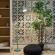 Торшер Uniel UML-T700 UL-00010187 цвет плафона/подвески Зеленый, цвет арматуры Зеленый-14