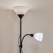 Торшер с подсветкой Uniel UML-T520 UL-00010194 цвет плафона/подвески Белый, цвет арматуры Черный-3