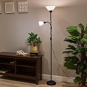 Торшер с подсветкой Uniel UML-T520 UL-00010194 цвет плафона/подвески Белый, цвет арматуры Черный-13