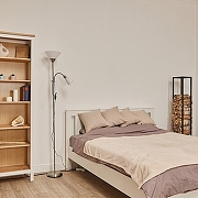 Торшер с подсветкой Uniel UML-T520 UL-00010195 цвет плафона/подвески Белый, цвет арматуры Серебро-4