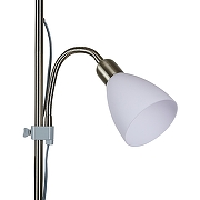 Торшер с подсветкой Uniel UML-T520 UL-00010195 цвет плафона/подвески Белый, цвет арматуры Серебро-11