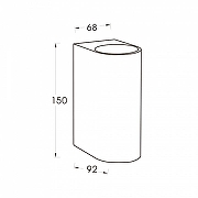 Накладной светильник Uniel UUL UL-00010556 цвет плафона/подвески Коричневый, цвет арматуры Коричневый-10